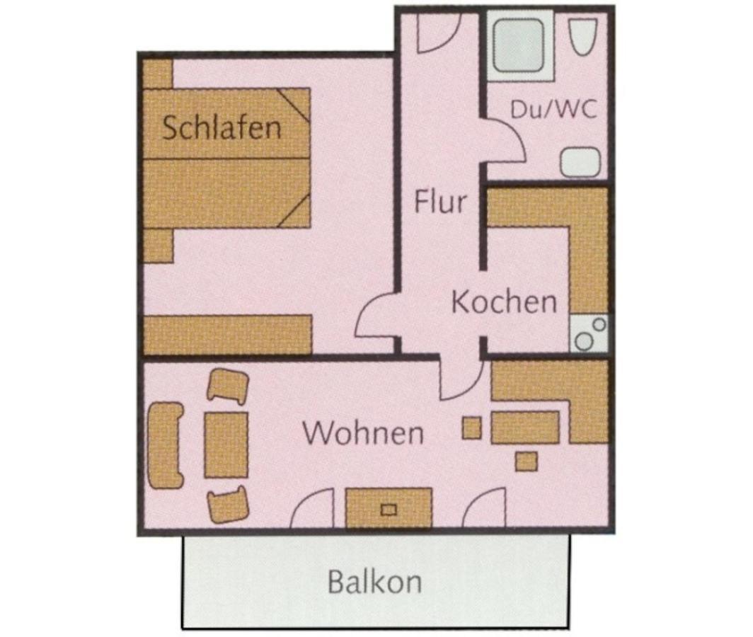 Ferienwohnung Wurm Шенау-ам-Кенігсзе Екстер'єр фото